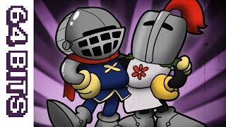 64 Bits  Cupsouls Dark Souls animated like Cuphead [upl. by Atteuqnas533]