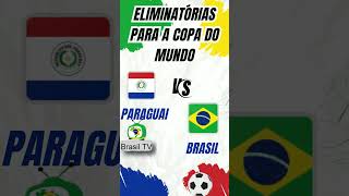 brasil vs paraguai quotNão perca o jogo venha assistir [upl. by Baalman]