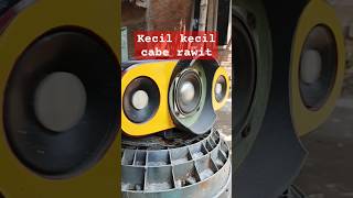 KECIL KECIL CABE RAWIT  Sound rumah JEDAG JEDUG sound speaker soundrumahan [upl. by Rudwik157]