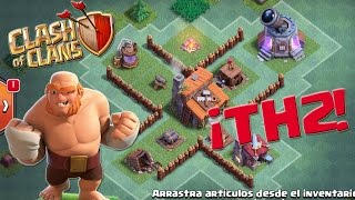 Clash Of Clans Taller de Constructor 2  Th2 Diseño de Aldea La mejor defensa de Coc Keibron [upl. by Kamilah376]