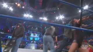 TNA Impact Wrestling quotHollywoodquot Hogan amp quotJokerquot Sting and TNA Roster vs Aces amp 8s HD [upl. by Mashe]