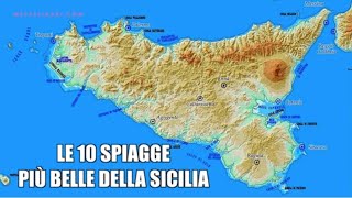 Le 10 spiagge più belle della Sicilia [upl. by Zuzana]