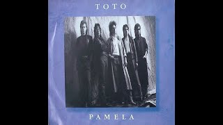 TOTO  Pamela 4KLyrics [upl. by Airetal72]