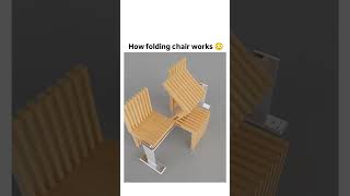 How folding chair works🤯 shorts [upl. by Dopp]