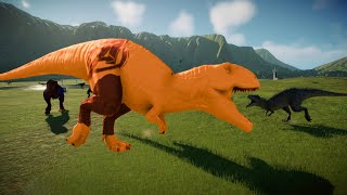 Hunting Jurassic world Evolution2 King Kong Trex Octopus Giganotosaurus Spinosaurus Mosasaurus [upl. by Zerat]