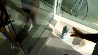 How to silicone amp install FRAMELESS shower doors [upl. by Courtland357]