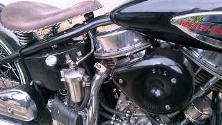 Harley 1953 Panhead Bobber [upl. by Stucker608]