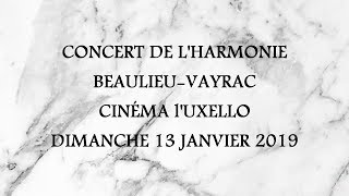 Concert Harmonie BEAULIEUVAYRAC [upl. by Nomyt]