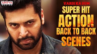 Jayam Ravi Super Hit Action Back To Back Scenes From quotVardi Ka Dumquot  Latest Hindi Dubbed Movies [upl. by Ainer]