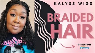 KALYSS BRAIDED WIG INSTALL AND REVIEW [upl. by Iyre838]