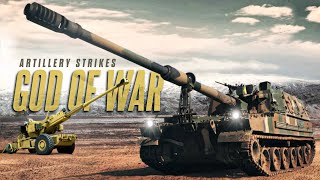 Indian Army  Artillery Strikes  GOD OF WAR [upl. by Ahseuqram]