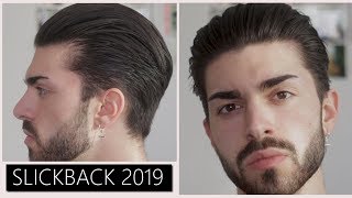 MENS SLICKBACK TUTORIAL [upl. by Aillicsirp]