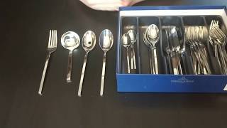 Villeroy amp Boch New Wave Flatware Set Review [upl. by Elatnahc]