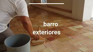 🏡🐈 Disfruta tus suelos de barro exteriores 🧱🔅 [upl. by Suellen]