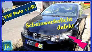 VW Golf 6 Abblendlicht wechseln [upl. by Clower287]