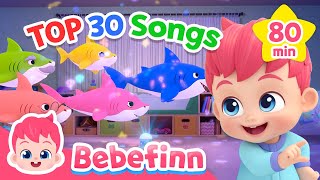 TOP 30 Popular Songs for Kids  Compilation  Bebefinn Nursery Rhymes for Kids [upl. by Kosey715]