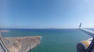 BEAUTIFUL LANDING at Heraklion Airport  Condor Airbus A321 [upl. by Nossaj657]