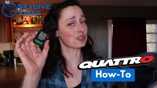 How to set up Altitude Alarms  LampB Quattro Audible [upl. by Gytle]