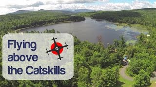 Aerial View of Catskills New York by Drone Aerial [upl. by Ainahpets640]