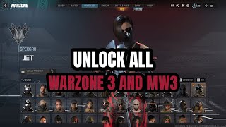 UNCUT MW3 UNLOCK ALL TOOL ✨ Warzone 3 Unlock All Camos Operators Skins amp Emblems Full Guide [upl. by Dorie]