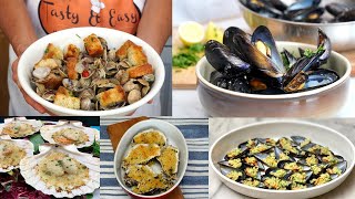 5 Migliori Ricette Con i Frutti di Mare Antipasti Facili e Gustosi [upl. by Irrac]