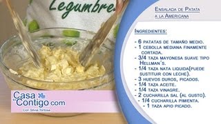 Ensalada de Patata a la Americana [upl. by Rica]