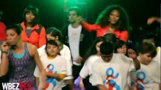 Michelle Obama dancing with Serena Williams and other athletes and kids [upl. by Tila223]