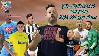 CONSIGLI FANTACALCIO  ROSA CON 500 CREDITI [upl. by Ivy]