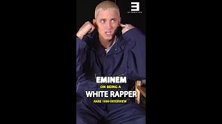 Rare Eminem Interview on Being a White Rapper with Dr Dre [upl. by Enniotna]