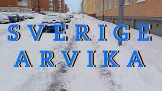 Snow in Sweden Arvika on christmas Day 24 Dec2023 [upl. by Pavlov]