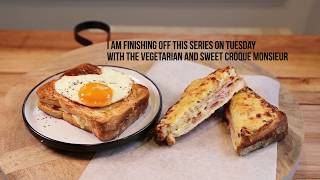 The 2 Ultimate Parisian Snacks Croque Monsieur amp Croque Madame Sandwich Tutorial [upl. by Catha575]