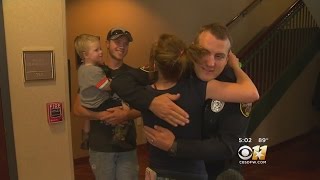 Family Grateful After Granbury Officer Saves Toddlers Life [upl. by Burk611]