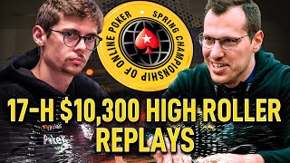 SCOOP 2020 17H 10k CrownUpGuy  mararthur1  RuiNF Final Table Poker Replays [upl. by Assirok453]