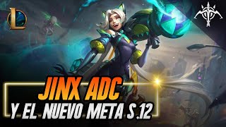 ¿COMO QUEDO JINX EN EL NUEVO META S12  🤔 Caracteristicas build runas y jugabilidad [upl. by Caiaphas832]