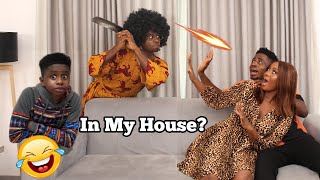 My African Mums Reaction To Bringing A Girl Home  Mc Shem Comedian [upl. by Kinchen]