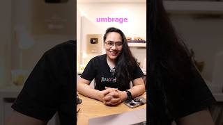 What does UMBRAGE mean 🤔 learnwithlyqa teamlyqa vocabulary wordoftheday civilserviceexam [upl. by Aleta]