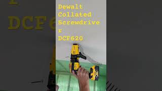 Dewalt DCF620 Collated Screwdriver dewalt dcf620 plasterboarding collatedscrewdriver [upl. by Nemzaj]