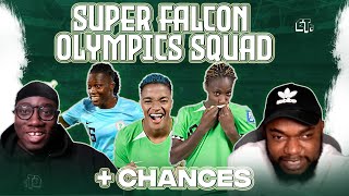 Super Falcons squad for the Paris 2024 Olympic Games and Nigerias AFCON 2025 Qualifying group [upl. by Nednal]