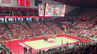 Lauren Stivrins Kill Nebraska Husker Volleyball Red White Scrimmage 82424 [upl. by Laeynad742]