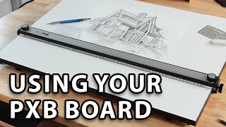 What is a Parallel Board and How Do I Use It  featuring the Acurit PXB Drawing Board [upl. by Freudberg]