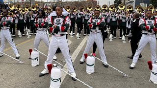 Mississippi Valley Marching Band  Bacchus Mardi Gras 2024 [upl. by Khalin]