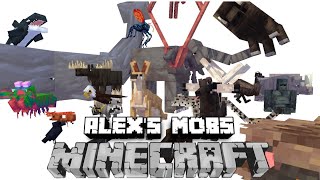 Alexs Mobs Addon Minecraft Bedrock MCPE 118119 [upl. by Hardner]