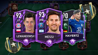 H2H Squad Road To FIFA Champion We Have Messi Lewandowski Havertz  FIFA Mobile 22 [upl. by Nerok]