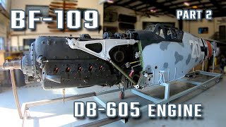 Bf109 UNBOXING  Part 2 of 2  Messerschmitt Bf109 Engine  DB605 [upl. by Hanzelin15]