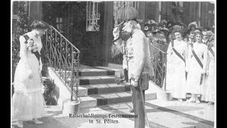 The visit of Kaiser Franz Joseph I of Austria in St Pölten on June 21 1910 [upl. by Neely]