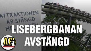 Bergochdalbana på Liseberg avstängd Så reagerar besökarna [upl. by Assiroc]