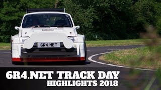 Highlights of the 2018 6R4net Group B Rally Track Day at Curborough Sprint Course [upl. by Eux]