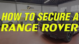 🚗🔒 How to Secure a Range Rover Sport 2023  Top Security Upgrades 🛡️🛠️ [upl. by Nayllij]