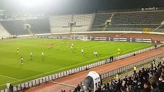 Partizan  Tekstilac Proslava gola Zubairua i quotpozdravquot upravi [upl. by Suirradal386]