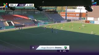 Svensson utligner til 11 på overtid mot Harstad [upl. by Niahs934]